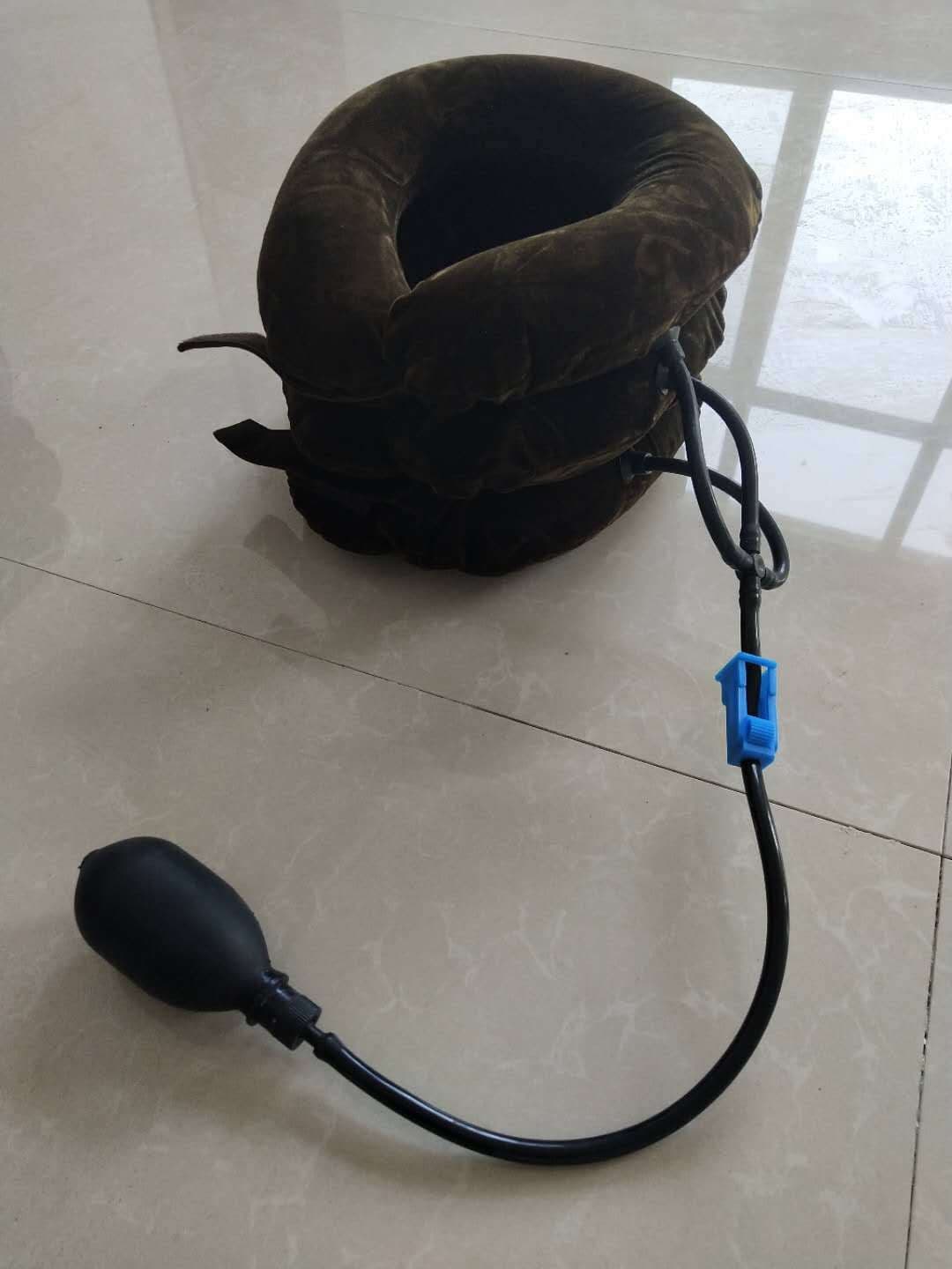 image-Bone Yisheng Inflatable Cervical Traction Device 3-Layer Brown