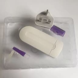 image-Laser Hair Remover Epilator USB Rechargeable Blue Light