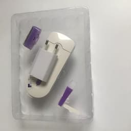 image-Laser Hair Remover Epilator USB Rechargeable Blue Light