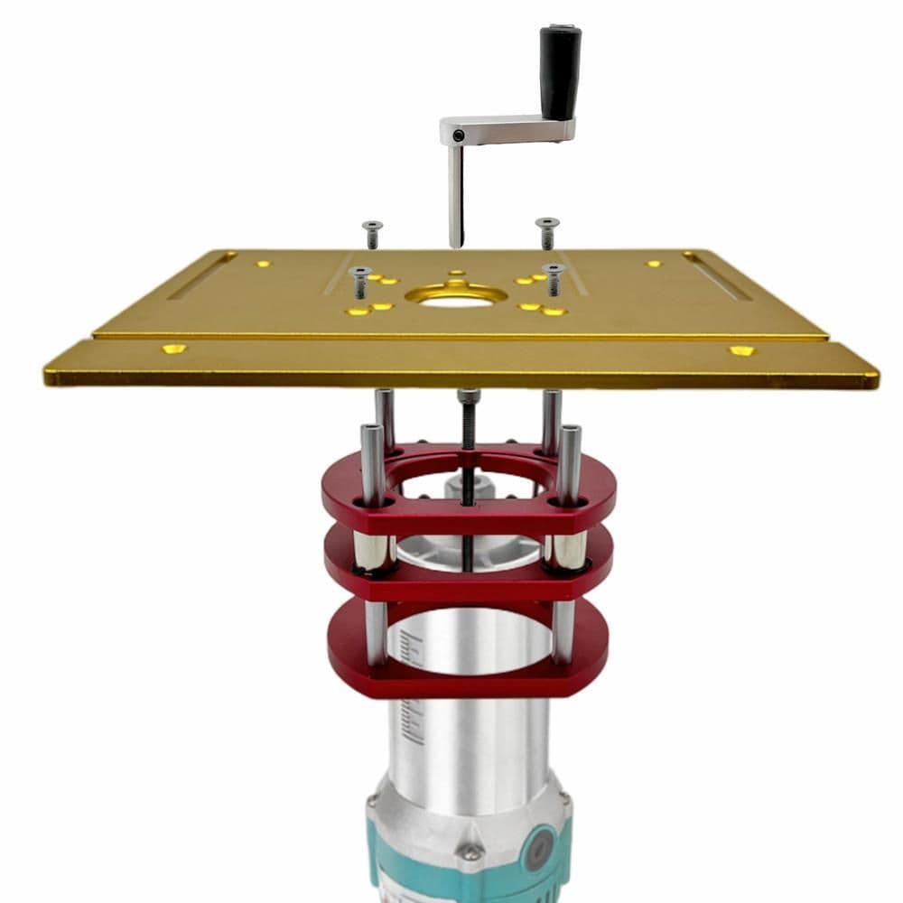 image-Router Lift for 65mm Diameter Motors - Woodworking Table