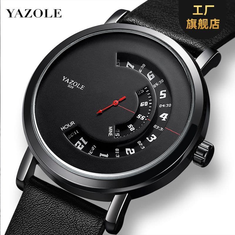 image-Yazole 509 Men's Waterproof Quartz Watch