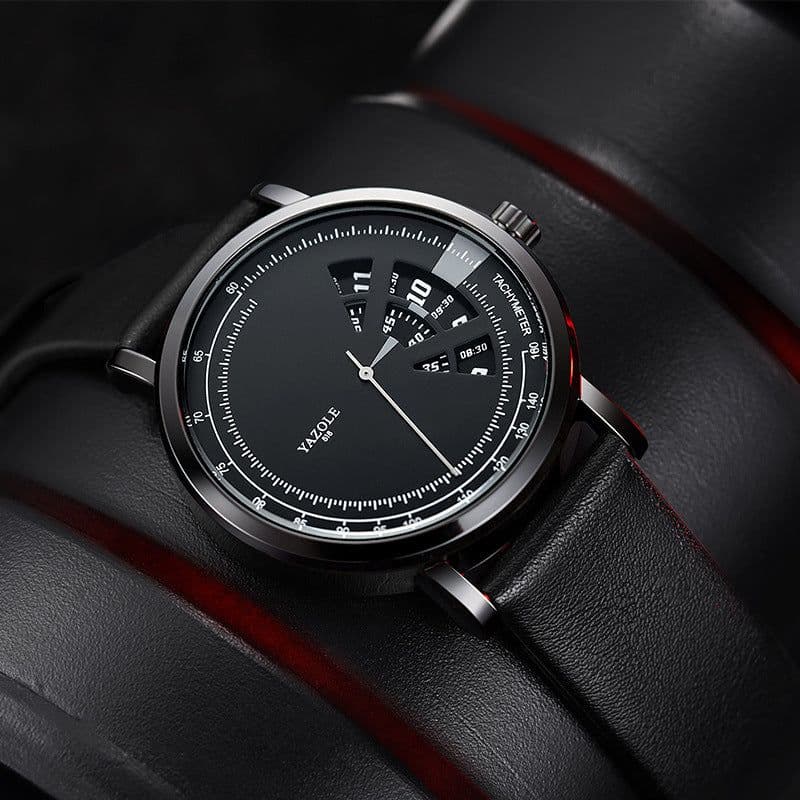 image-Yazole 509 Men's Waterproof Quartz Watch