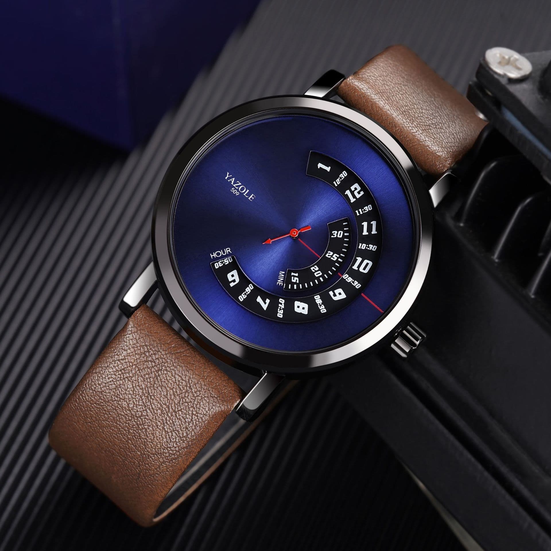 image-Yazole 509 Men's Waterproof Quartz Watch
