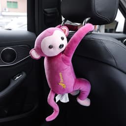 image-Creative Pipi Monkey Paper Towel Holder for Car Seat Back