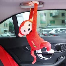 image-Creative Pipi Monkey Paper Towel Holder for Car Seat Back