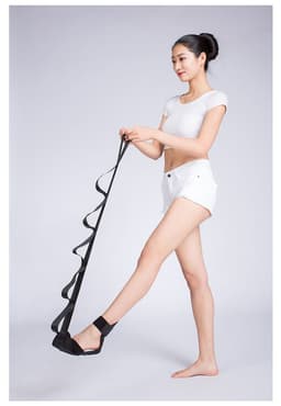 image-Fideli Yoga Stretch Belt Polyester Cotton Rehabilitation Trainer