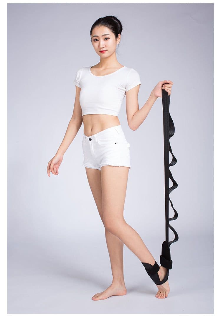 image-Fideli Yoga Stretch Belt Polyester Cotton Rehabilitation Trainer