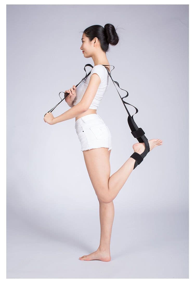 image-Fideli Yoga Stretch Belt Polyester Cotton Rehabilitation Trainer