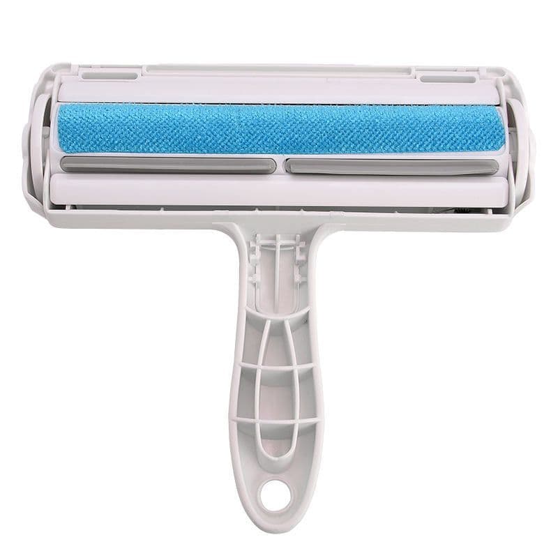 image-2-Way Pet Hair Remover Roller for Furniture Self-Cleaning Lint Brush