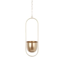 image-Tubang Nordic Iron Hanging Flower Pot Wall Mount Planter Basket