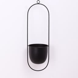 image-Tubang Nordic Iron Hanging Flower Pot Wall Mount Planter Basket