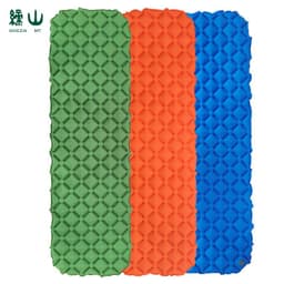 image-Ultra-Light Inflatable Sleeping Pad Single 190x56cm Camping Mat Nylon TPU