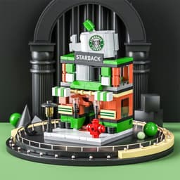 image-LEGO Compatible Street View Building Blocks Set for Kids