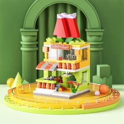 image-LEGO Compatible Street View Building Blocks Set for Kids