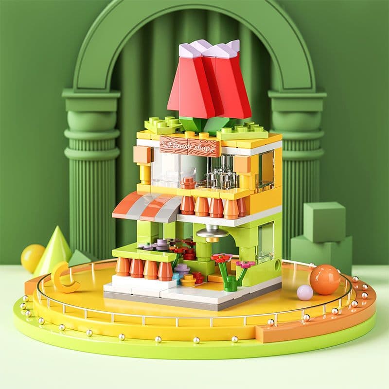 image-LEGO Compatible Street View Building Blocks Set for Kids