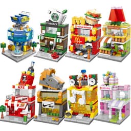 image-LEGO Compatible Street View Building Blocks Set for Kids