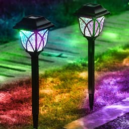 image-Solar LED Lawn Light IP65 Waterproof Outdoor Garden Landscape