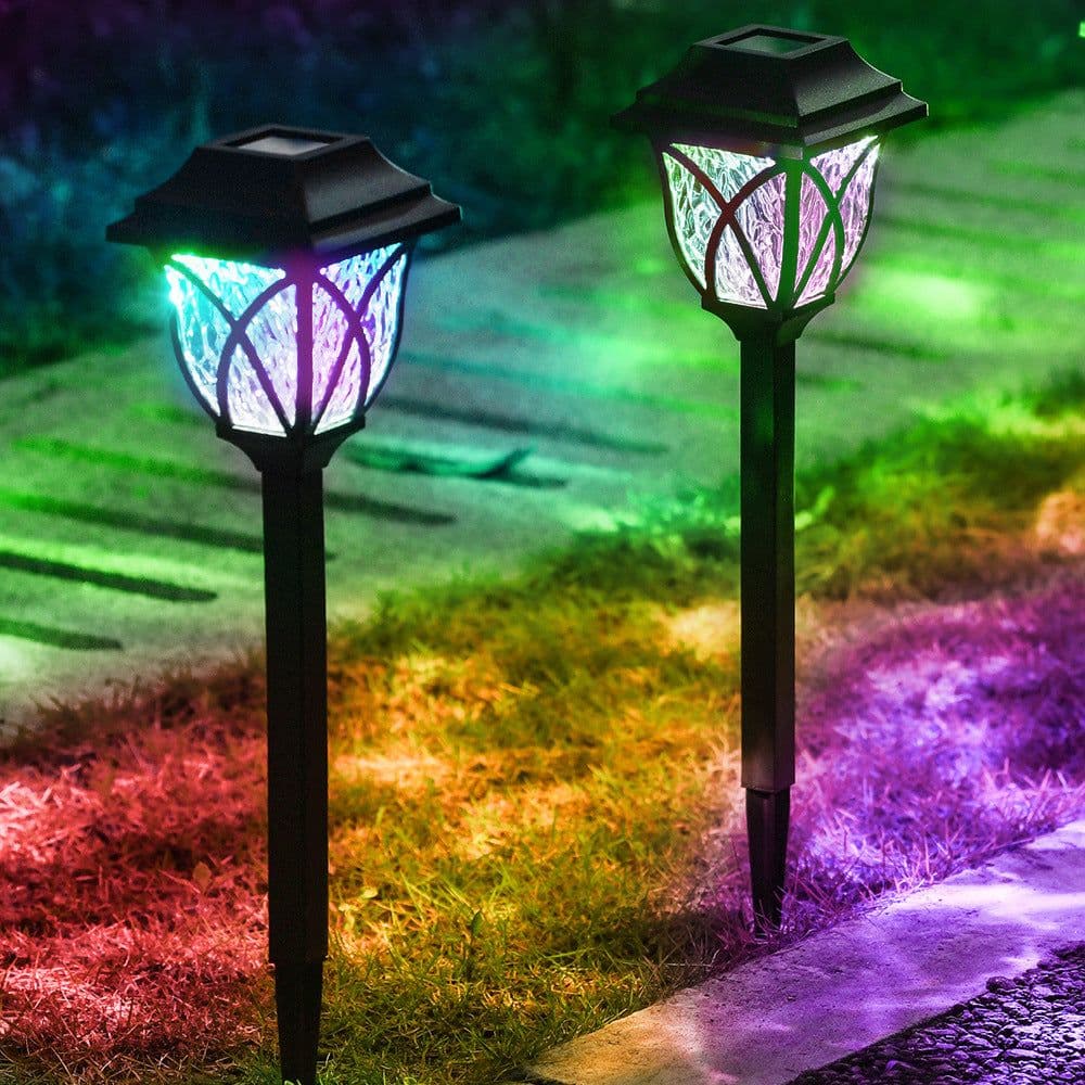 image-Solar LED Lawn Light IP65 Waterproof Outdoor Garden Landscape