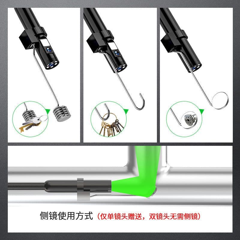 image-ANESOK W600 500W WiFi Endoscope 8mm Industrial Pipeline Camera