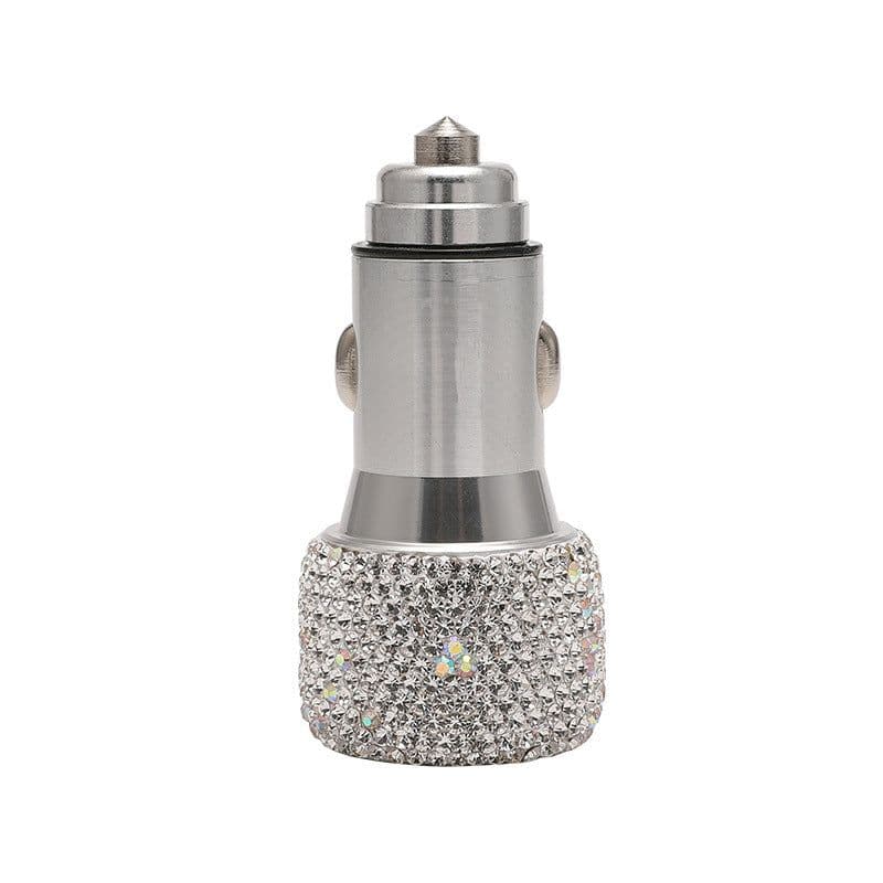 image-Car Charger USB Cigarette Lighter 3-in-1 Fast Charging Cable