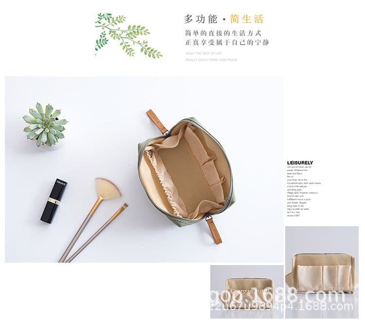 image-Korean Cosmetic Bag Mini Travel Makeup Storage Pouch