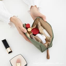 image-Korean Cosmetic Bag Mini Travel Makeup Storage Pouch