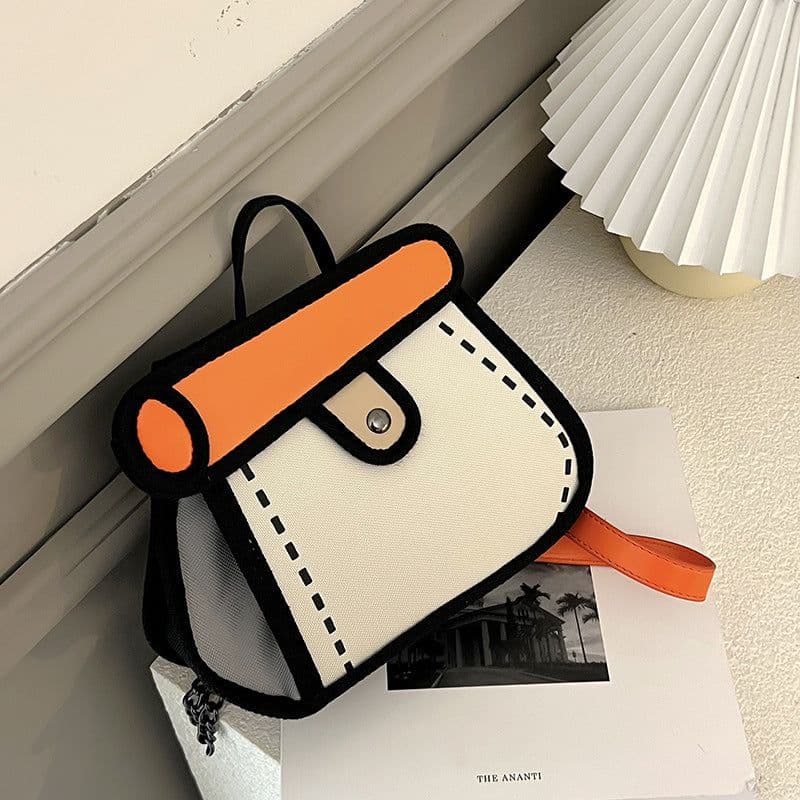 image-Anime Girl Cartoon Chain Crossbody Bag Small Lightweight Purse