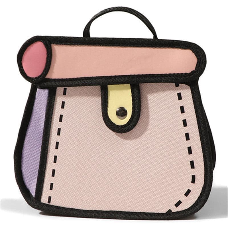 image-Anime Girl Cartoon Chain Crossbody Bag Small Lightweight Purse