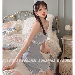 image-Sleeveless V-Neck A-Line Dress with Embroidered Detail