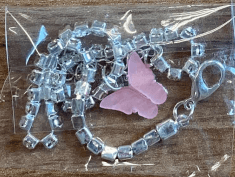 image-Jin Yi Butterfly Rhinestone Anklet for Women