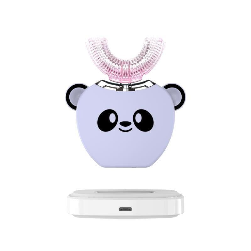 image-V-white V-01 Children's U-Shaped Electric Sonic Toothbrush