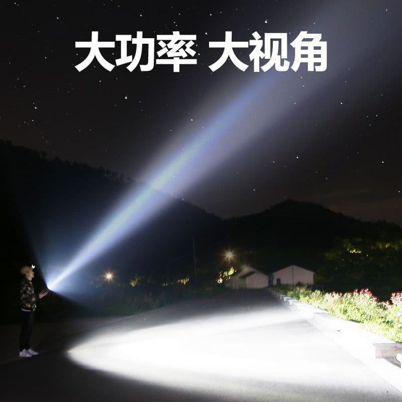 image-P70 LED Flashlight Rechargeable Waterproof 30W High Power USB