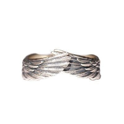 image-Xinqi Angel Wings Ring Adjustable Copper Fashion Ring J102