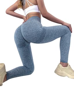 image-Seamless High-Waist Yoga Leggings for Women - Moisture Wicking