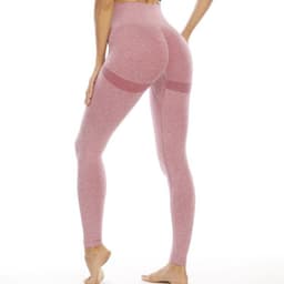 image-Seamless High-Waist Yoga Leggings for Women - Moisture Wicking