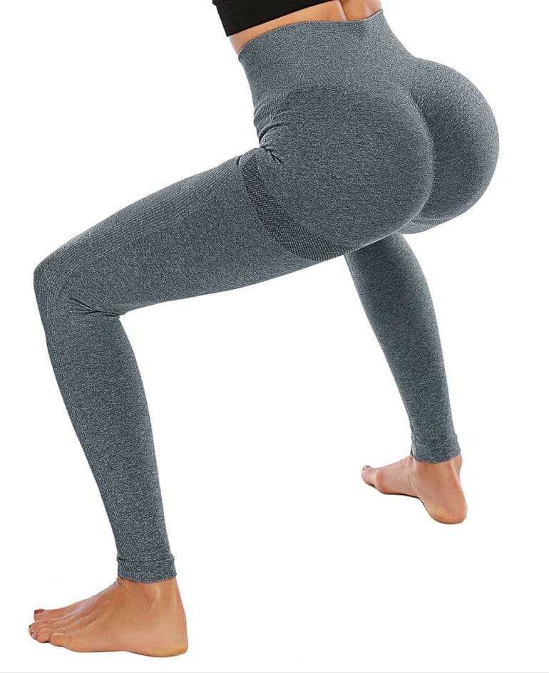 image-Seamless High-Waist Yoga Leggings for Women - Moisture Wicking
