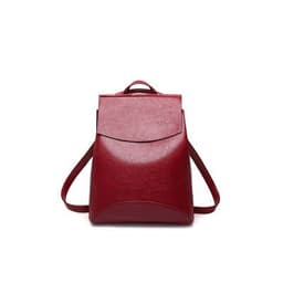 image-Nylon Stripe Backpack Women Casual Daily 20L Yellow Brown