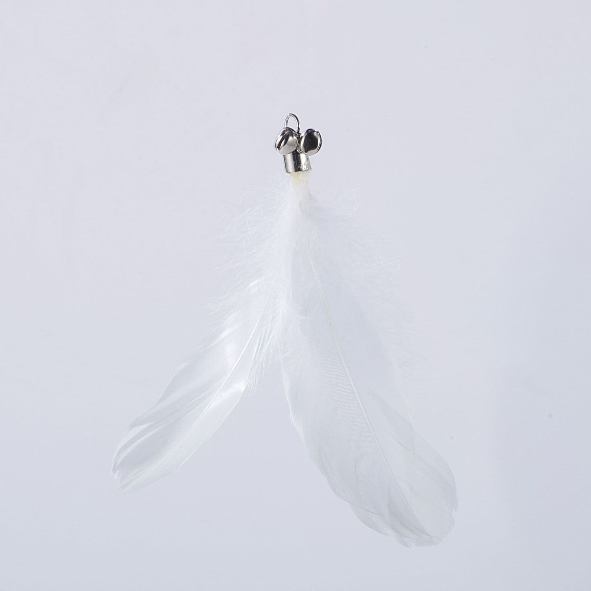 image-Cat Teaser Wand with Suction Cup, Feather, Replacement Heads & Bell