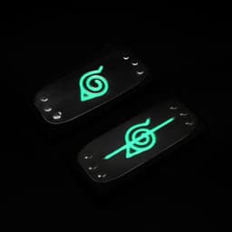 image-Naruto Konoha Logo Luminous Headband Forehead Protector