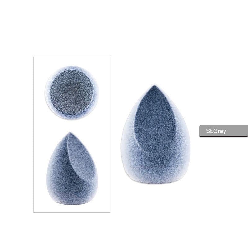 image-VANELYN Hydrophilic Non-Latex Makeup Sponge Beauty Egg Puff Grey