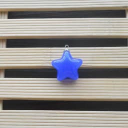 image-25mm Acrylic Pentagram Star Pendant - Royal Blue