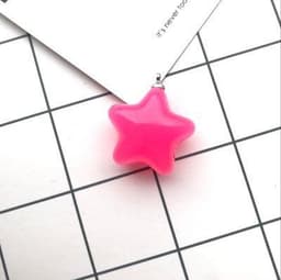 image-25mm Acrylic Pentagram Star Pendant - Royal Blue