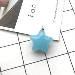 image-25mm Acrylic Pentagram Star Pendant - Royal Blue