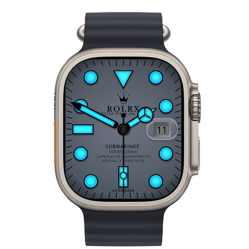 image-HK8PROMAX Smart Watch AMOLED 2.0 Screen