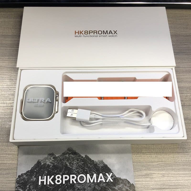 image-HK8PROMAX Smart Watch AMOLED 2.0 Screen