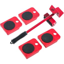 image-Heavy Duty Furniture Moving Tool Set with Pulley System 5 Piece