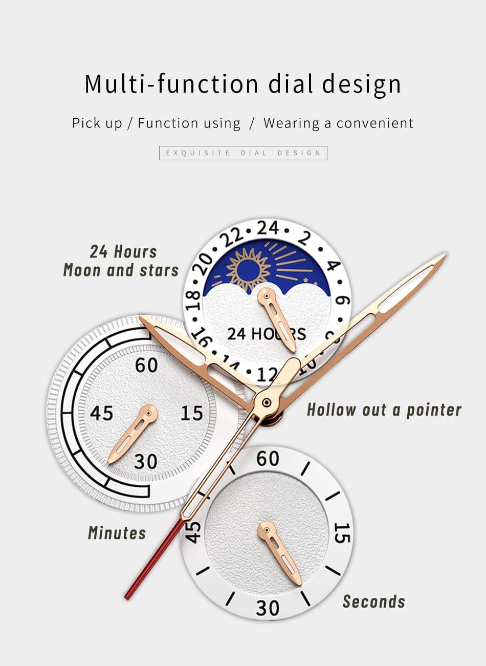 image-Lige LG8932 Quartz Chronograph Business Watch