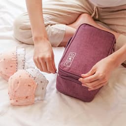 image-Fifan RH901 Bra Storage Bag Waterproof Travel Organizer