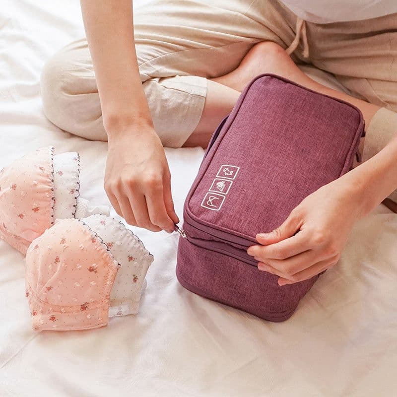 image-Fifan RH901 Bra Storage Bag Waterproof Travel Organizer