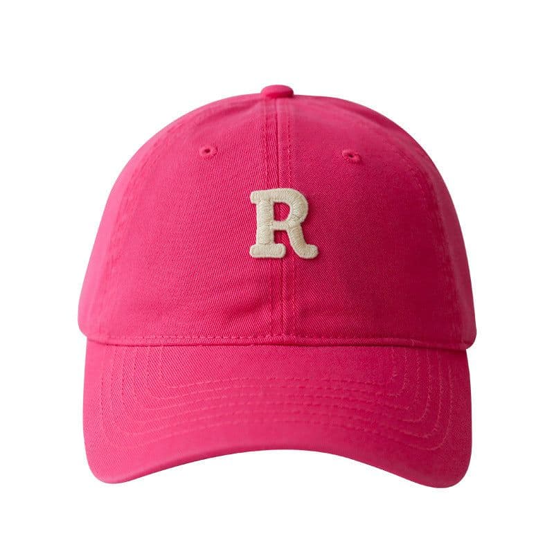 image-Cotton Baseball Cap Visor Hat Adjustable Striped Summer Sun Shade